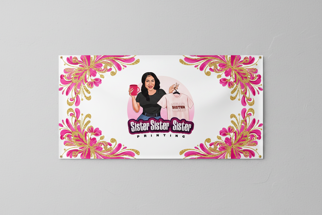 Sister Sister Sister 4x2 Banner