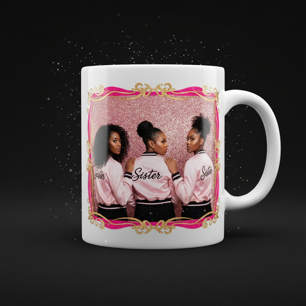 Sisters Looking Back Mug