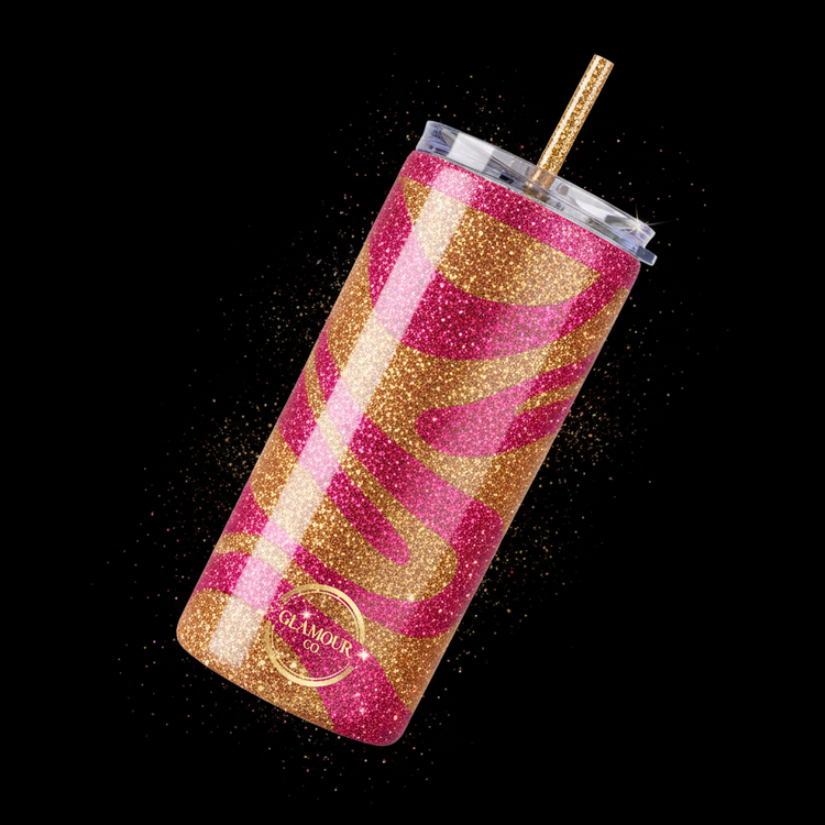 Glitter Pink Tumbler